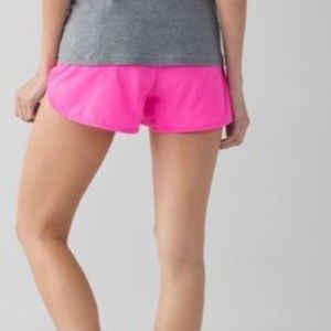 NWOT Lululemon Speed Shorts